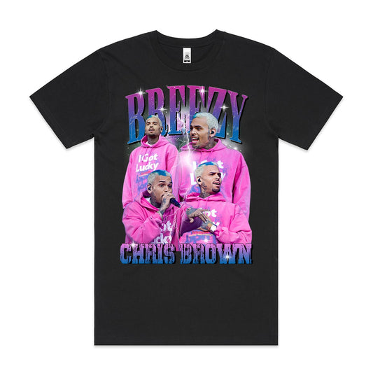 Chris Brown breezy 03 T-Shirt Artist Family Fan Culture