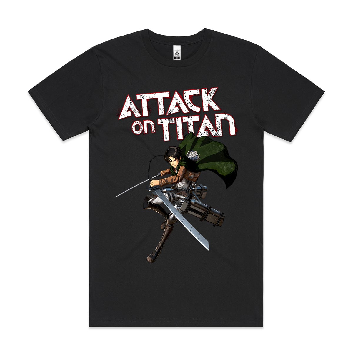 Attack on Titan Levi Ackerman T-shirt Japanese anime Tee