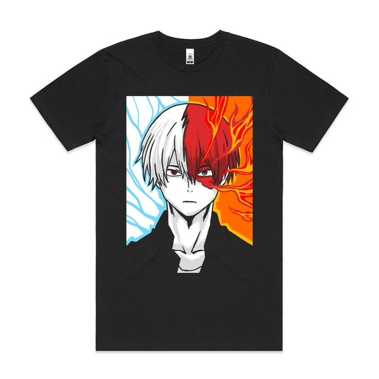 My Hero Academia Shoto Todoroki V2 T-Shirt Japanese Anime Tee