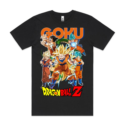 Dragon Ball Z Goku V4 T-Shirt Japanese Anime Tee