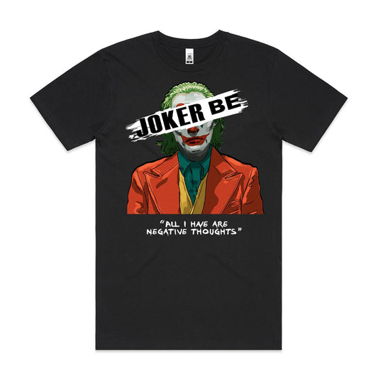 Joker 2019 Negative Thoughts T-Shirt Joker Tee