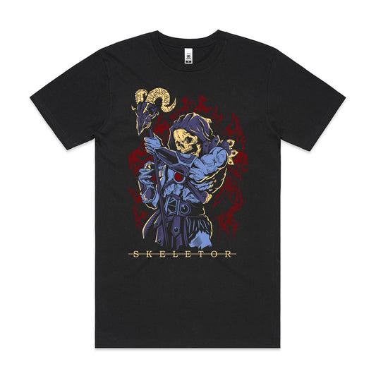 Retro Masters Of The Universe Skeletor V2 T-Shirt Cartoon Tee