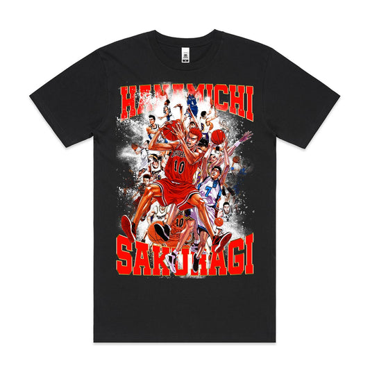 Slam Dunk Sakuragi Hanamichi 02 T-shirt Japanese anime