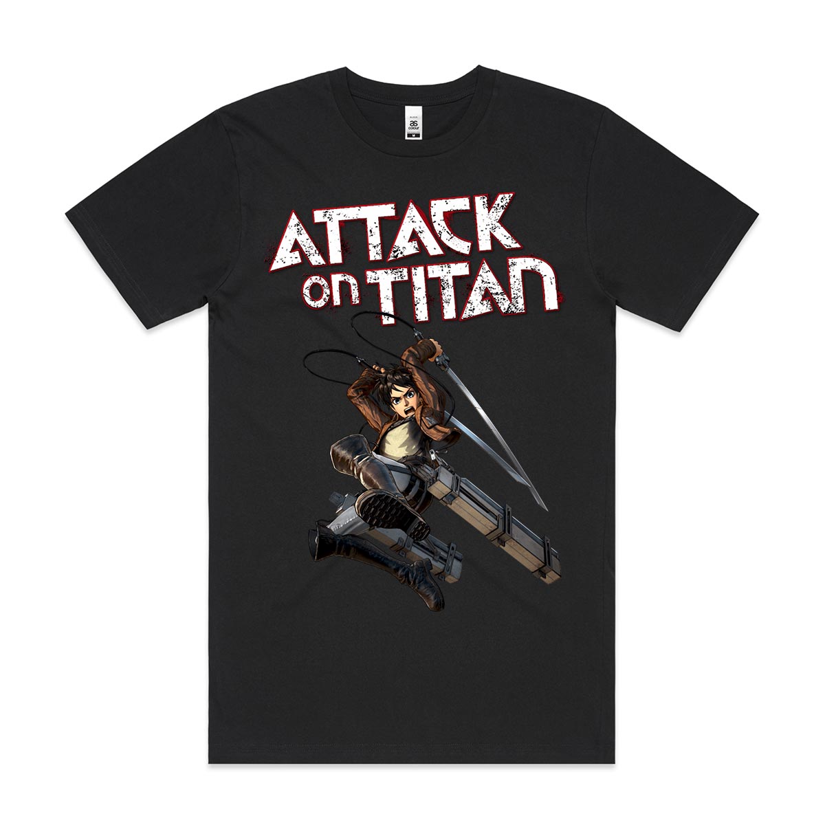 Attack on Titan Eren Yeager T-shirt Japanese anime Tee