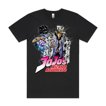 Jojo's Bizarre Adventure Jotaro Kujo Ver2 T-Shirt Japanese Anime Tee