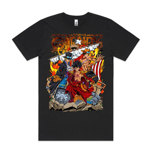 One Piece Ver5 T-Shirt Japanese Anime Tee