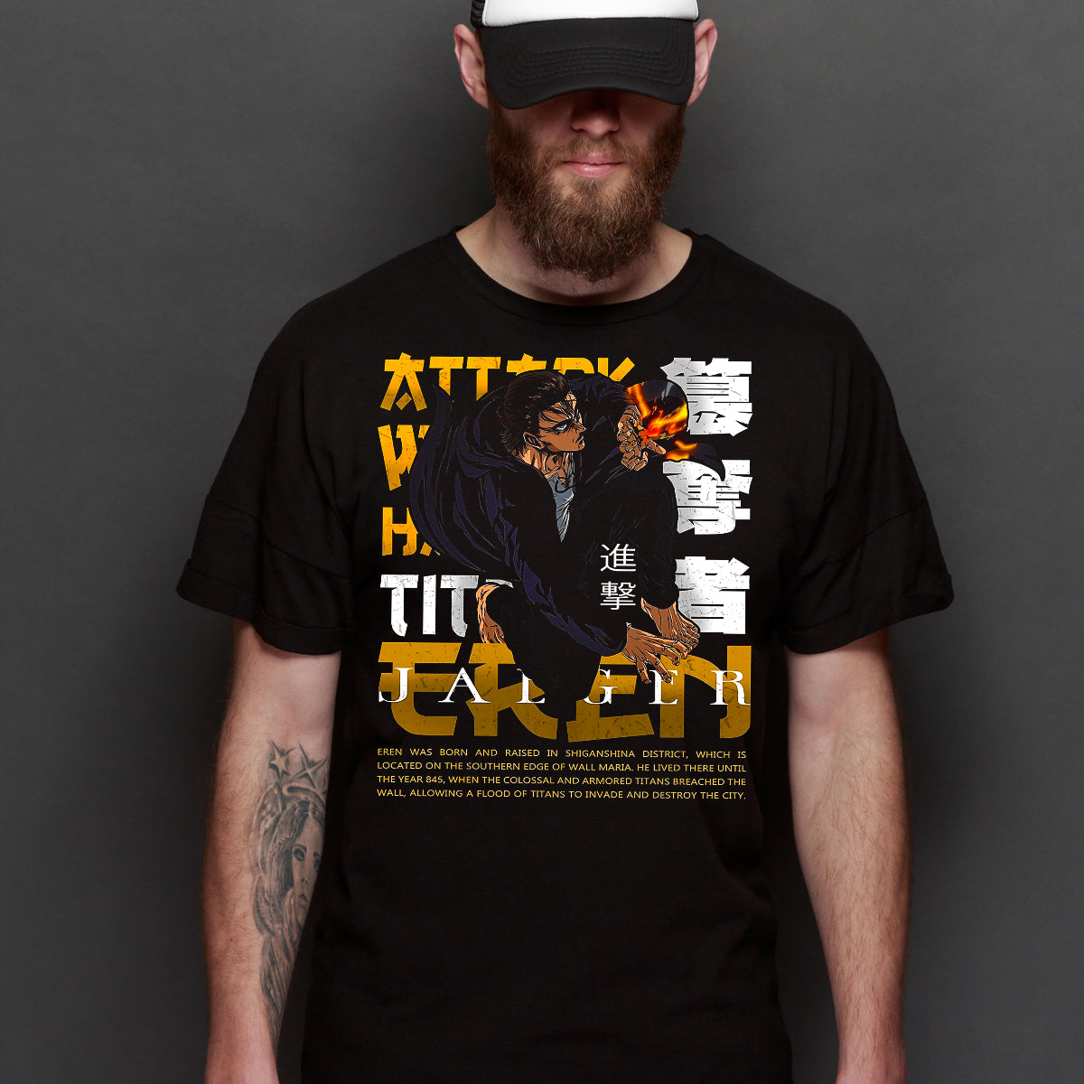 Attack On Titan V18 T-shirt Japanese Anime Tee