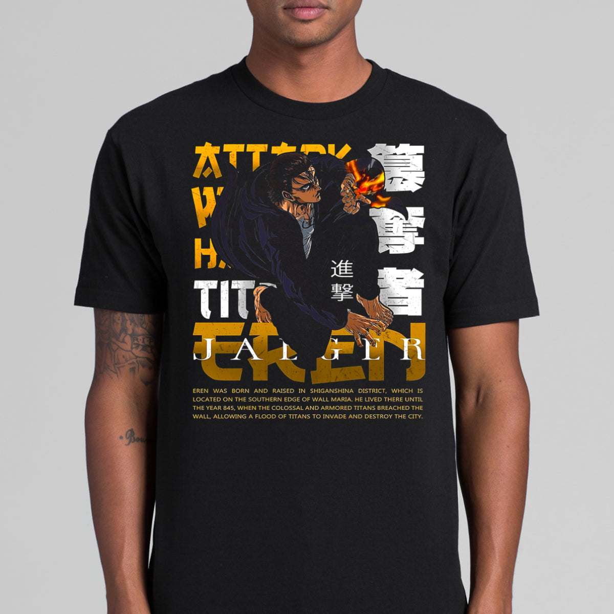 Attack On Titan V18 T-shirt Japanese Anime Tee