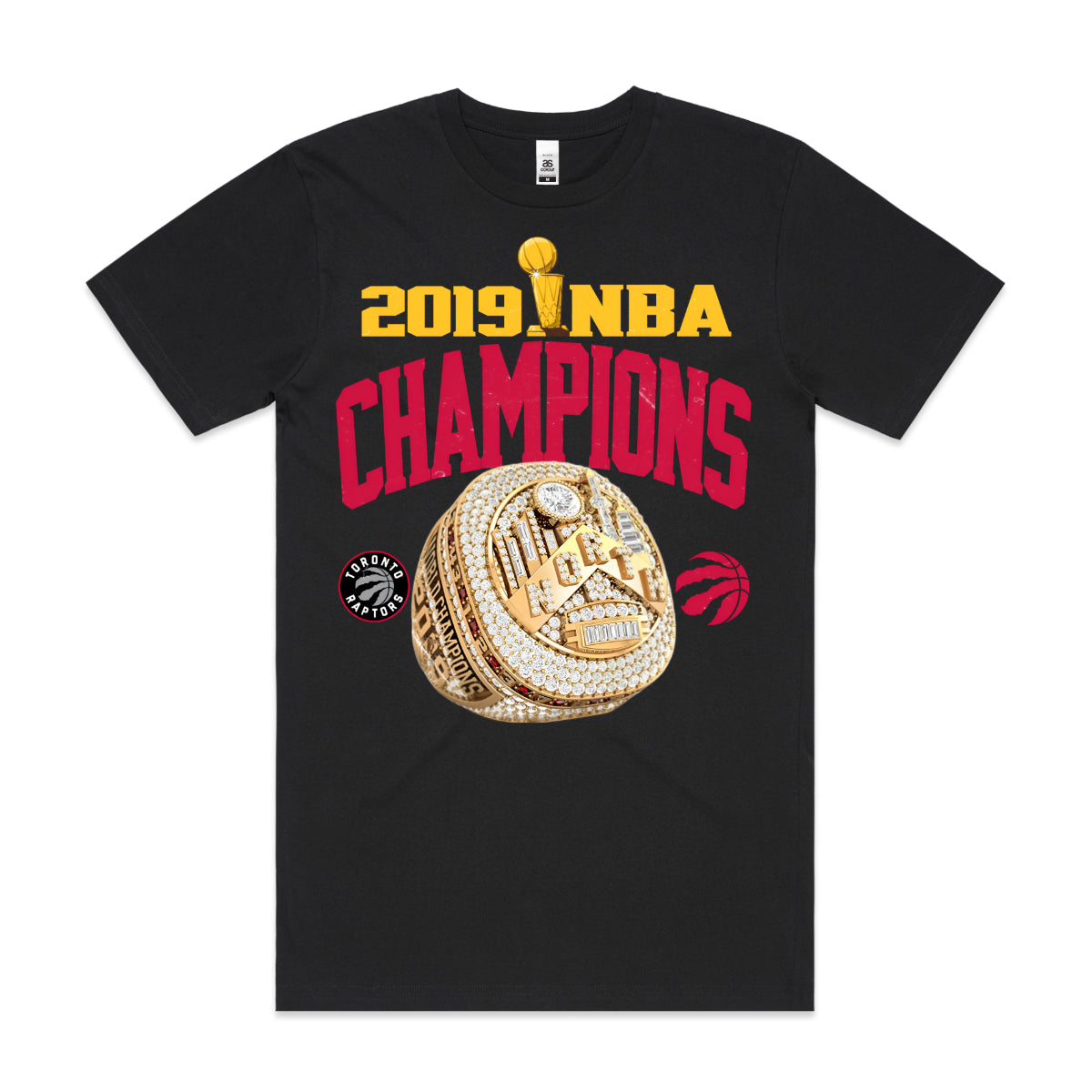 2019 Championship Toronto Raptors NBA T-Shirt Sport Athlete Family Tee