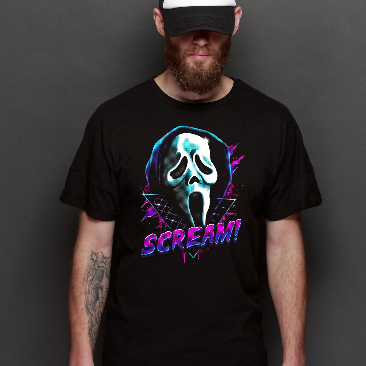 Scream V4 Horror Movie T-Shirt Tee