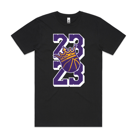 23 KING JAMES NBA T-Shirt Sport Athlete Family Tee