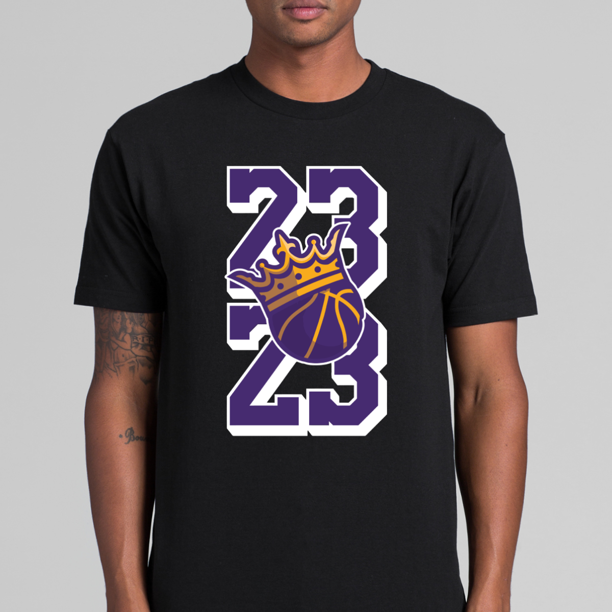 23 KING JAMES NBA T-Shirt Sport Athlete Family Tee