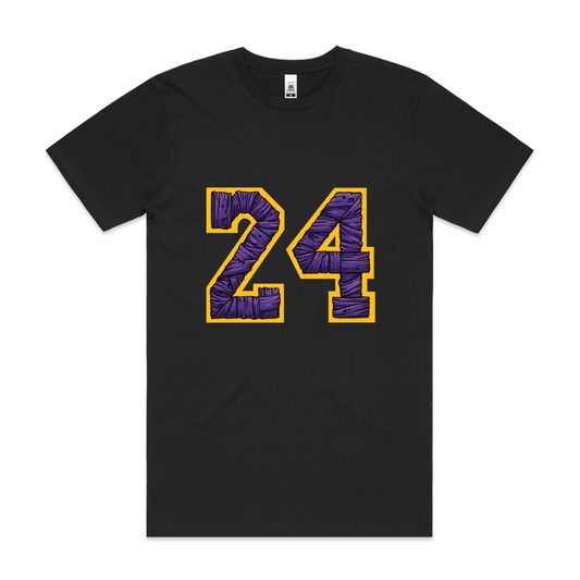 24 KOBE ART NBA T-Shirt Sport Athlete Family Tee