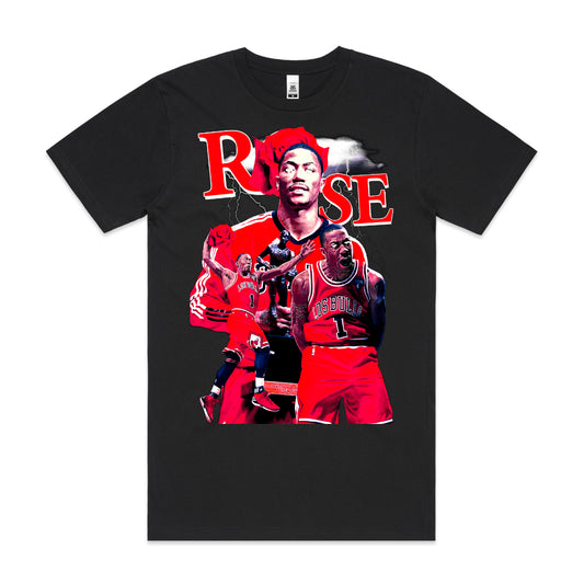 Derrick Rose V3 NBA T-Shirt Sport Athlete Family Tee