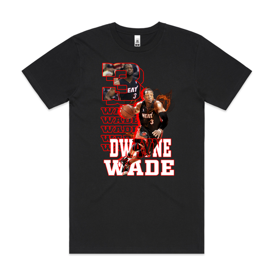 Dwyane Wade NBA T-Shirt Sport Athlete Family Tee