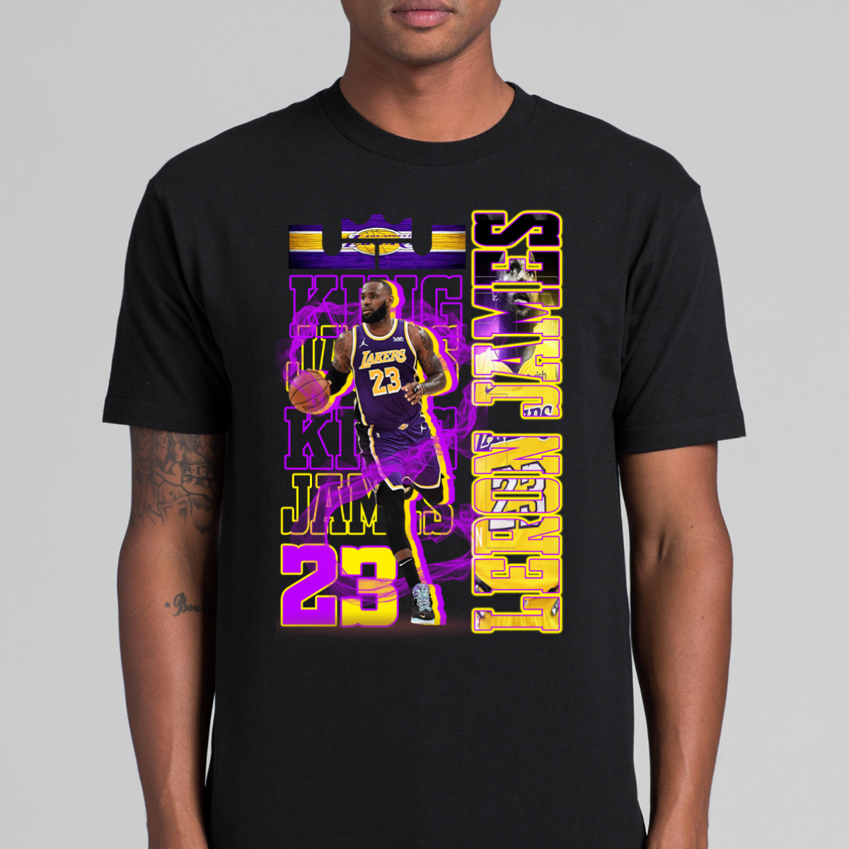 LeBron James V19 NBA T-Shirt Sport Athlete Family Tee