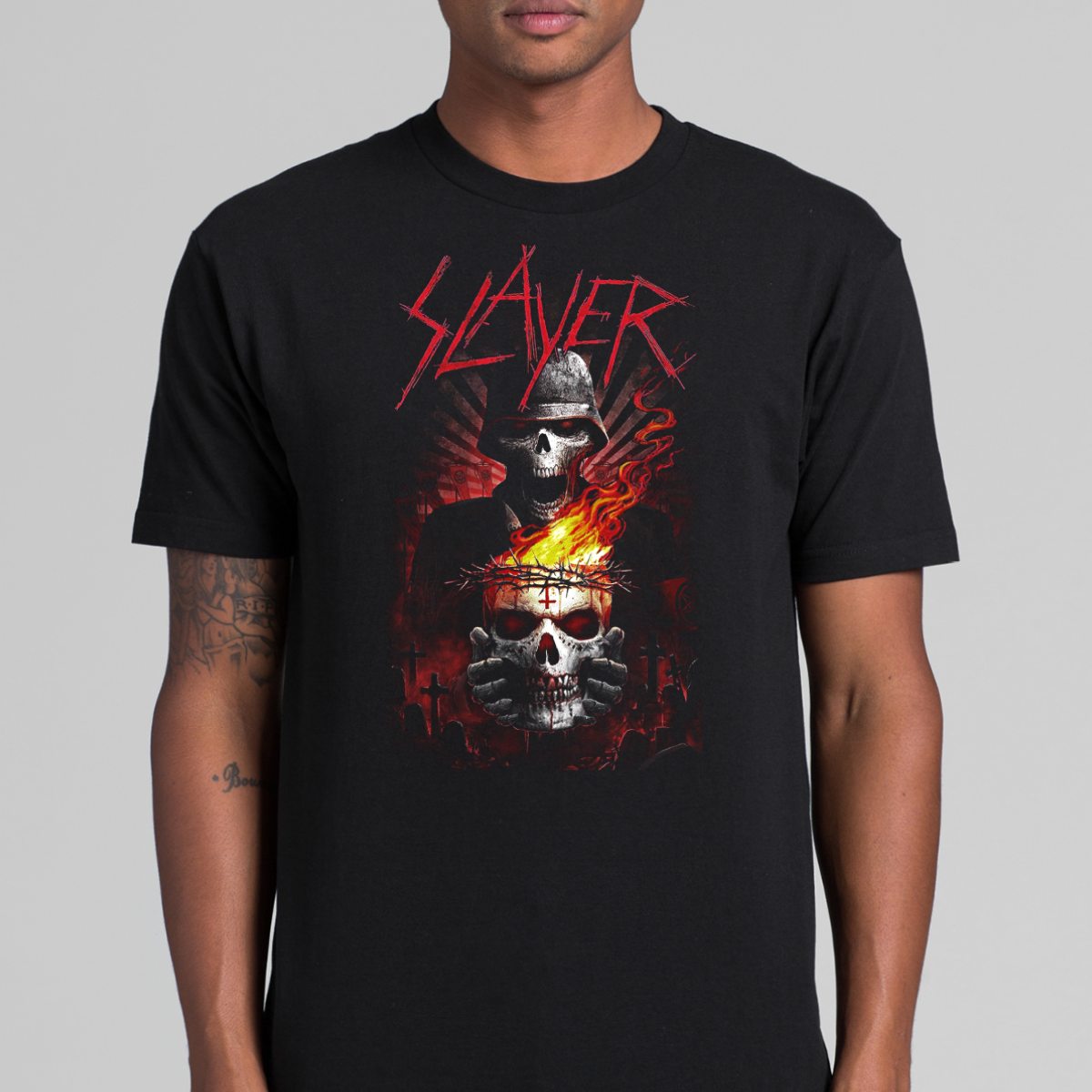 Slayer Band V6 T-Shirt Artist Family Tee Music Heavy Metal