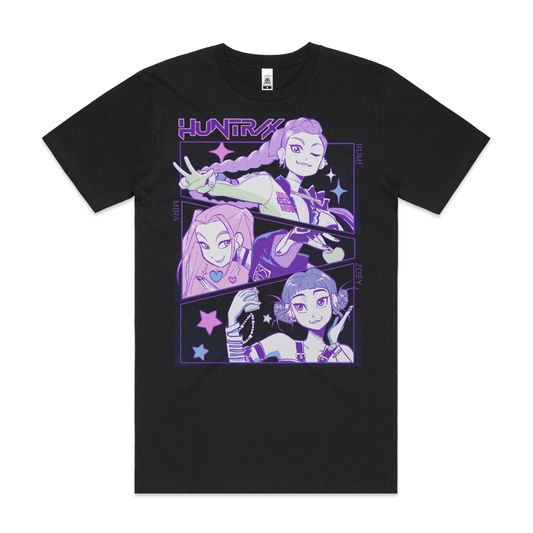 K-pop Demon Hunters Huntrix V4 T-shirt Animation Movie Tee