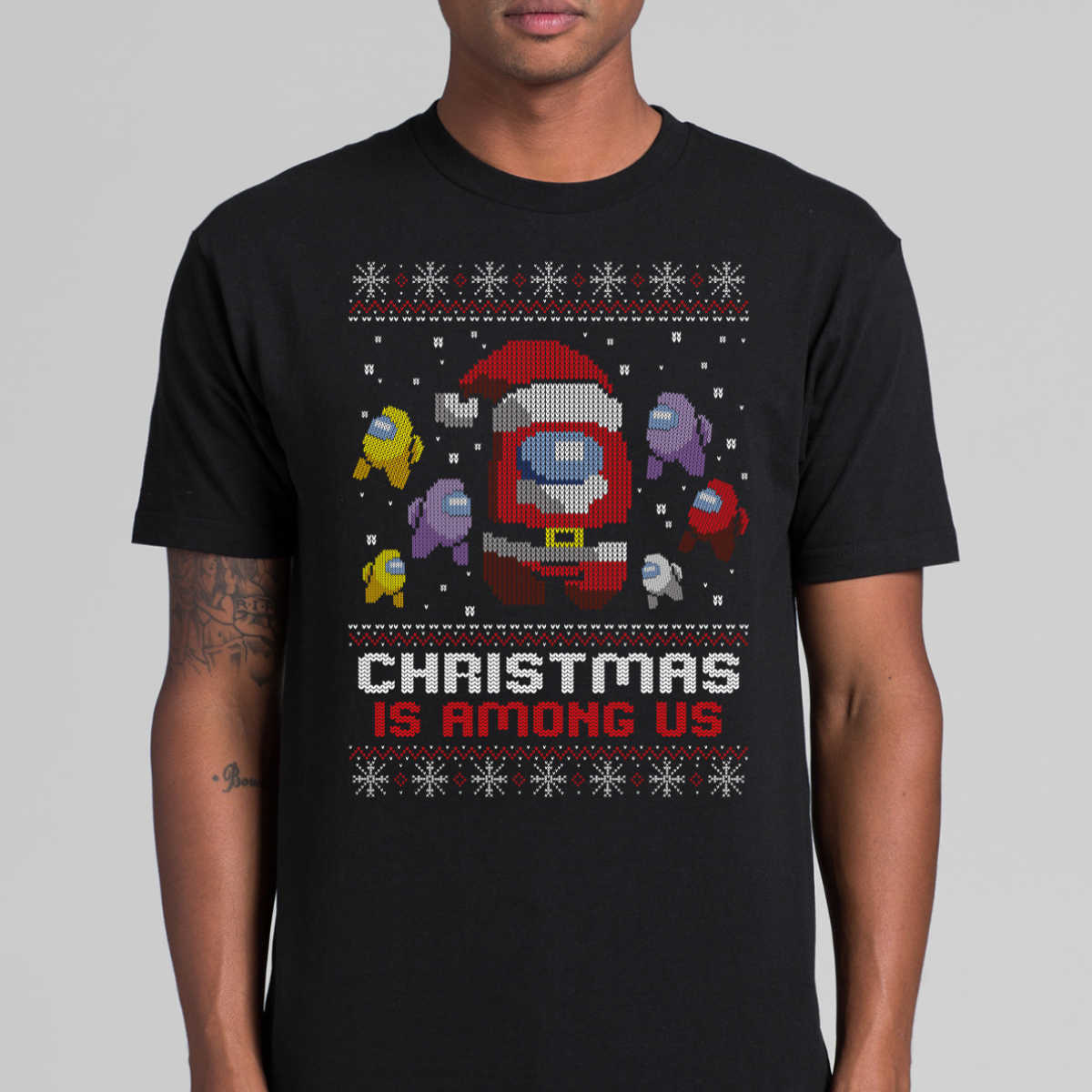 Among Us Christmas T-Shirt Online Game Tee