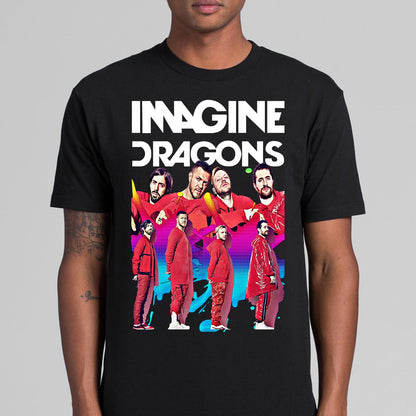 Imagine Dragons T-Shirt Band Family Tee Music Pop
