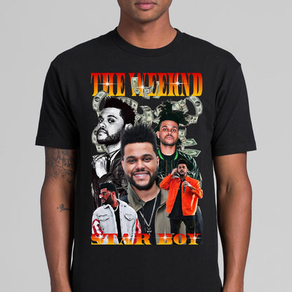 Starboy The Weekend 02 T-Shirt Artist Family Fan Music Pop Culture