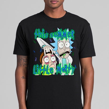 Rick and Morty T-Shirt Spoof Funny Tee