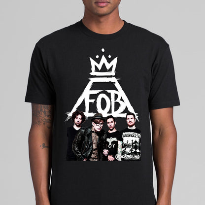 FOB Fall Out Boy T-Shirt Band Family Tee Music Rock And Roll