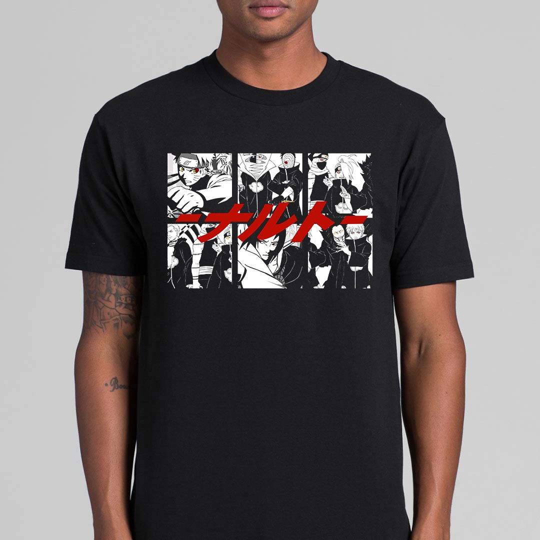 Naruto Ver8 T-Shirt Japanese Anime Tee