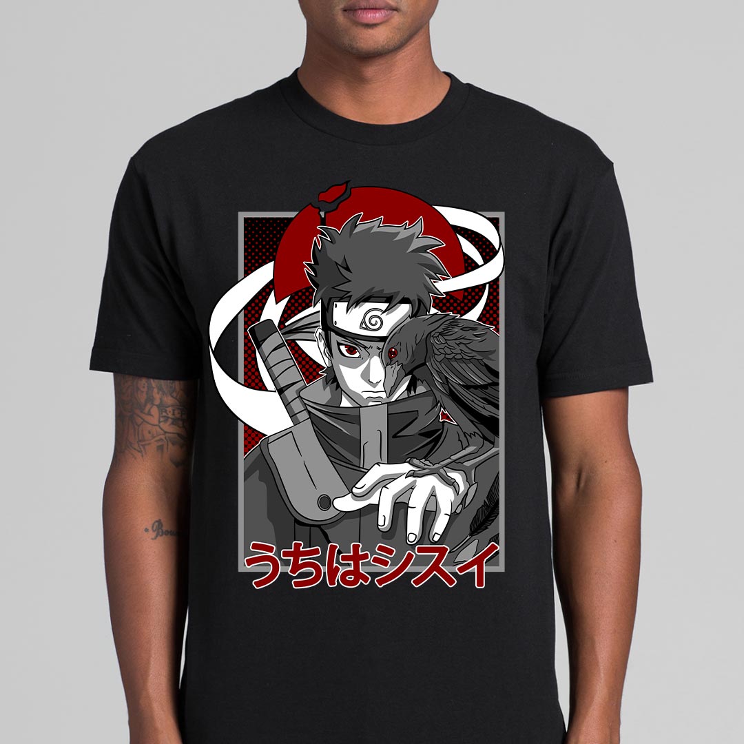 Naruto Shisui Uchiha T-shirt Japanese Anime Tee