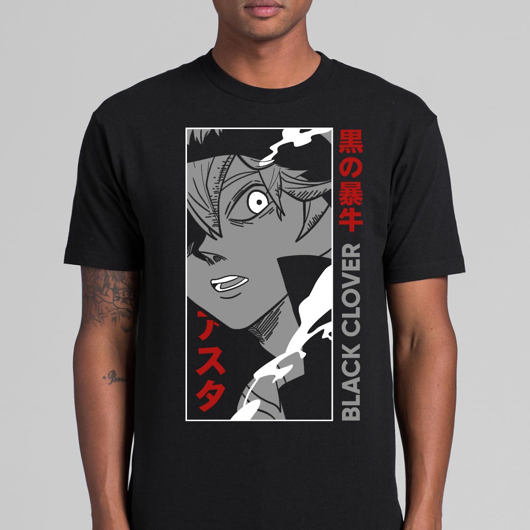 Black Clover V7 T-shirt Japanese Anime Tee