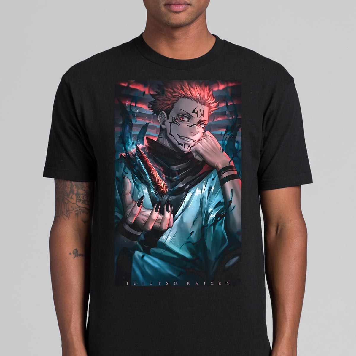 Jujutsu Kaisen Ryomen Sukuna T-shirt Japanese anime