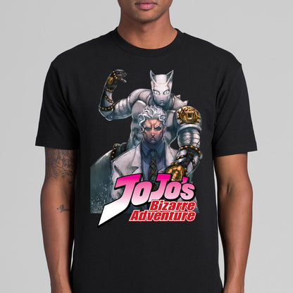 Jojo's Bizarre Adventure Yoshikage Kira T-Shirt Japanese Anime Tee