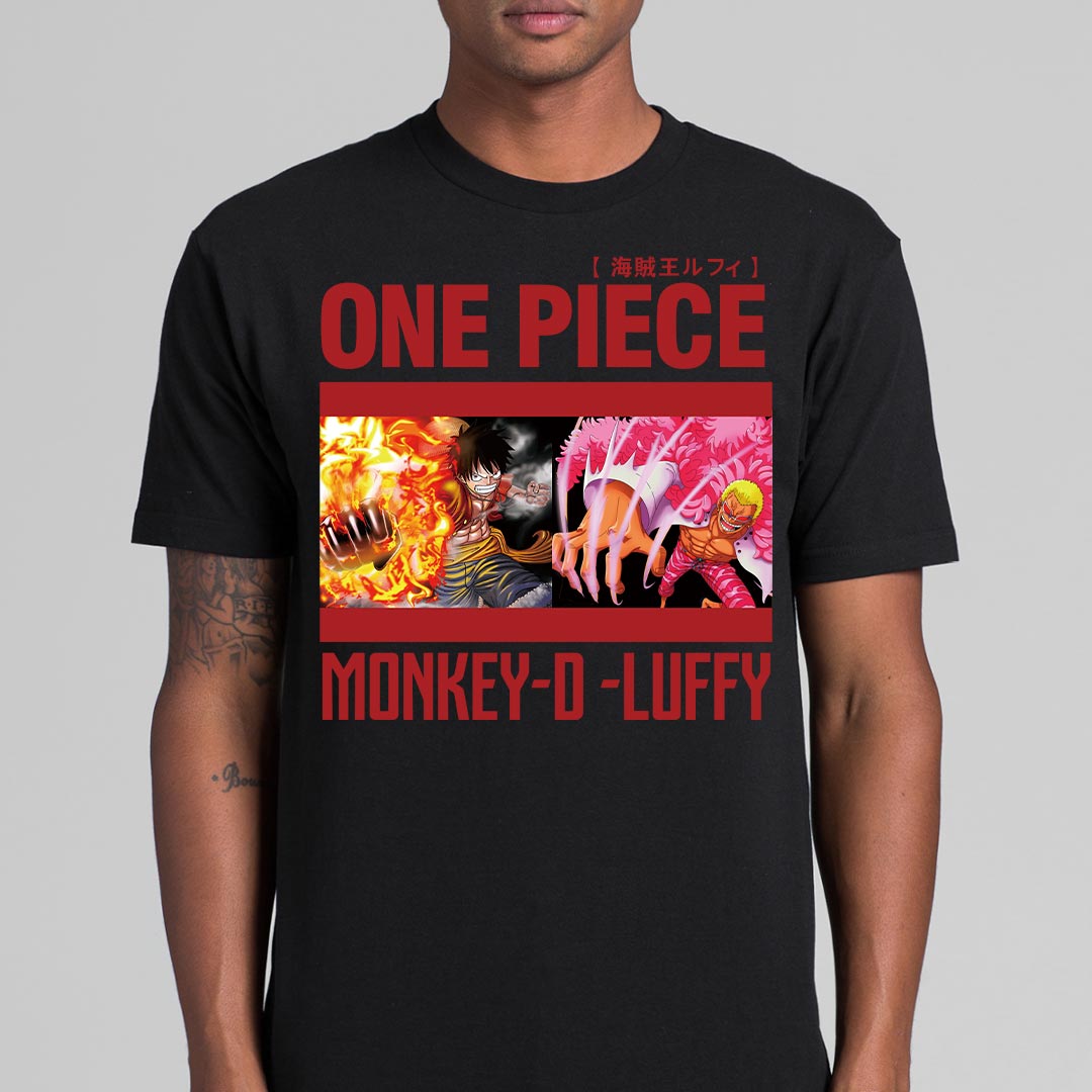 One Piece Luffy Ver6 T-Shirt Japanese Anime Tee