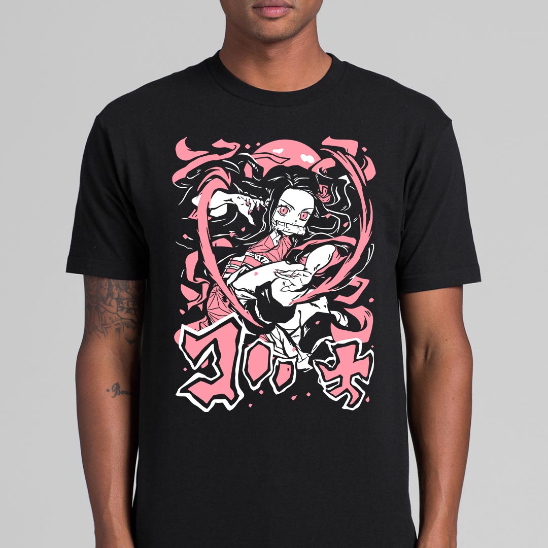 Demon Slayer Nezuko Kamado Ver2 T-shirt Japanese Anime Tee