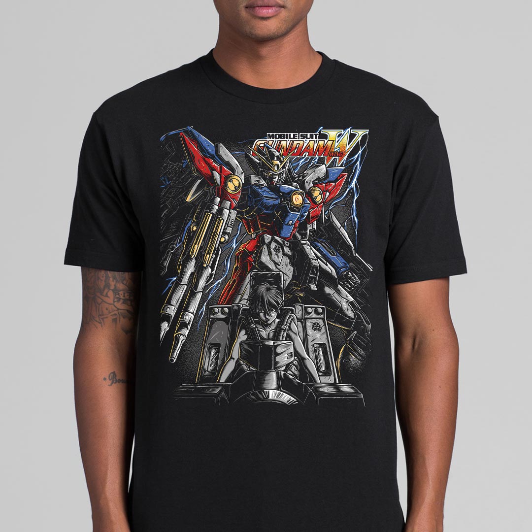 Gundam Wing Zero T-Shirt Japanese Anime Tee