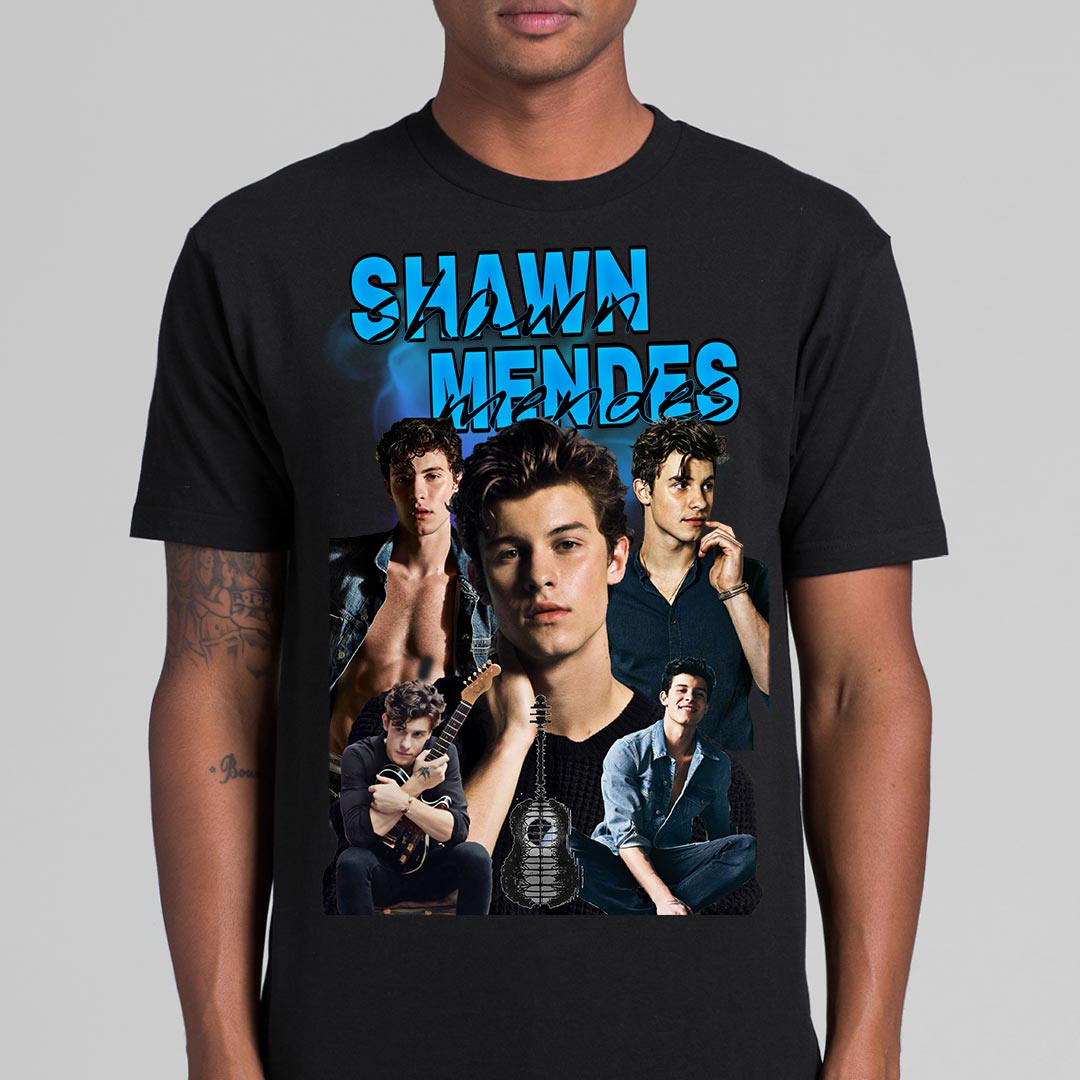 Shawn Mendes T-Shirt Artist Family Fan Music Pop Culture