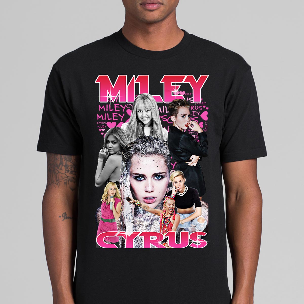 Miley Cyrus T-Shirt Artist Music Pop Culture