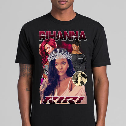 Rihanna T-Shirt Artist Family Fan Music Pop Culture