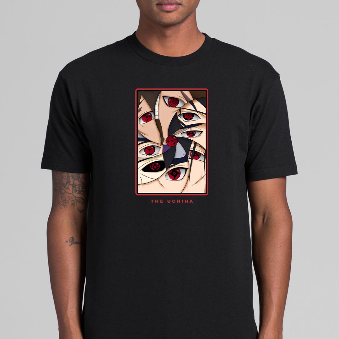 Naruto Uchiha Family T-Shirt Japanese Anime Tee