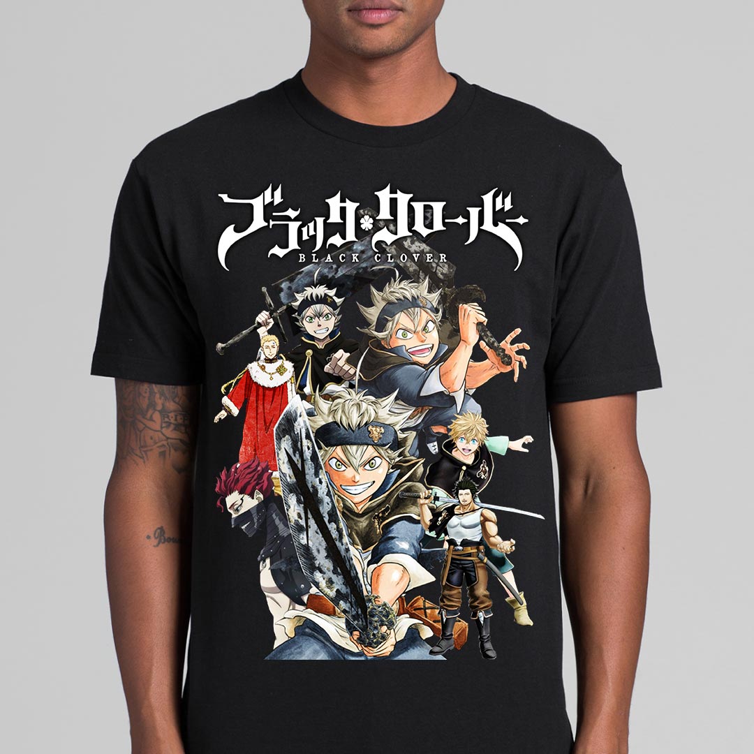 Black Clover V1 T-Shirt Japanese Anime Tee