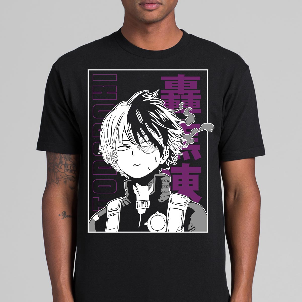 My Hero Academia Shoto Todoroki T-shirt Japanese anime