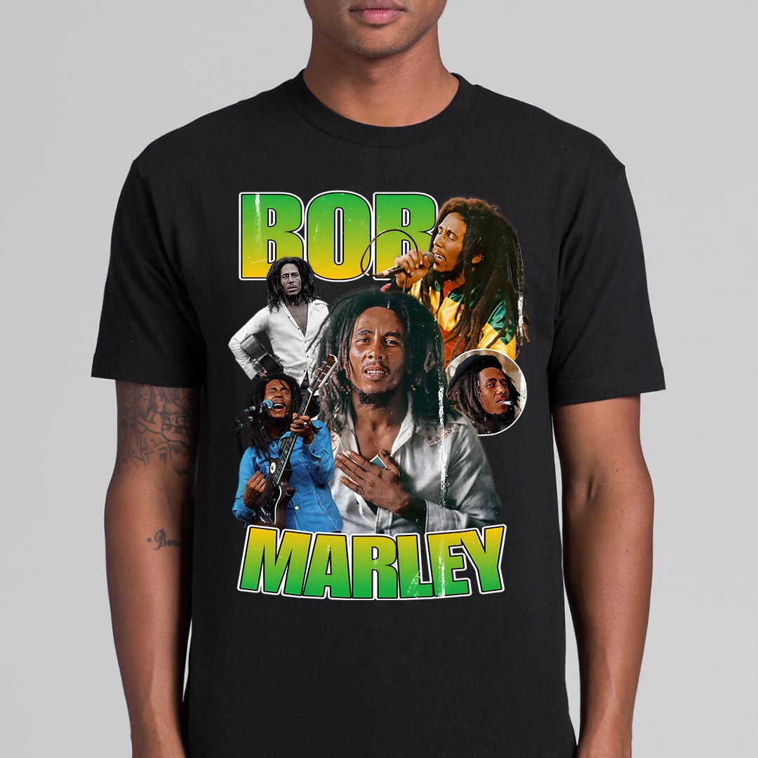 Bob Marley 14 T-Shirt Family Fan Music Rock & Roll Culture