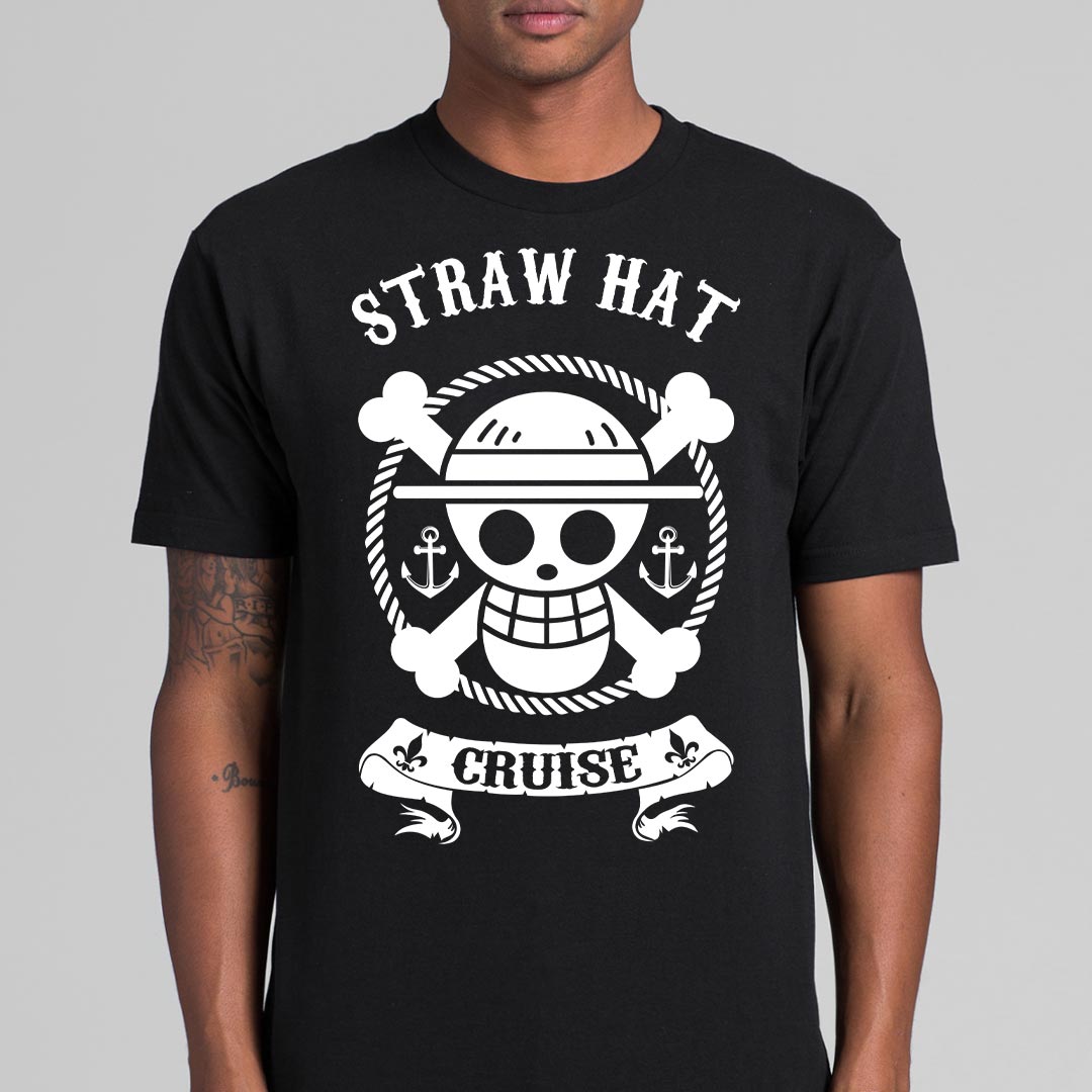 One Piece Straw Hat Cruise T-Shirt Japanese Anime Tee