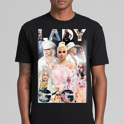 Lady Gaga 02 T-Shirt Family Fan Tee Music Pop