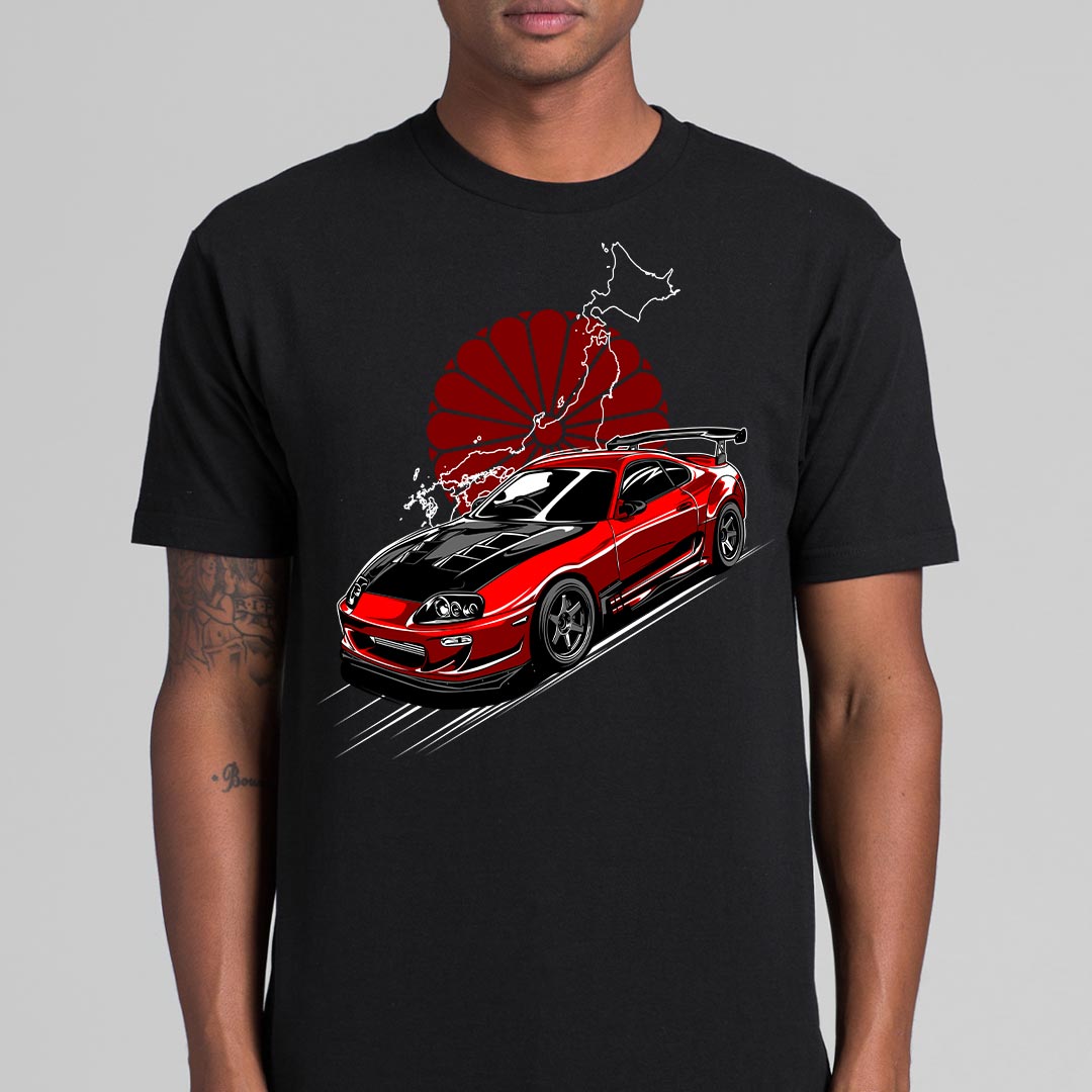 Toyota Supra V2 JDM T-Shirt Speed Garage Tee