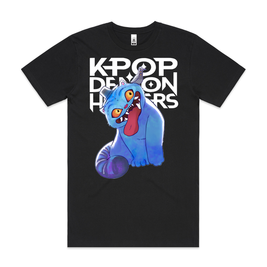 K-pop Demon Hunters Derpy Tiger and Sussie Magpie V6 T-shirt Animation Movie Tee