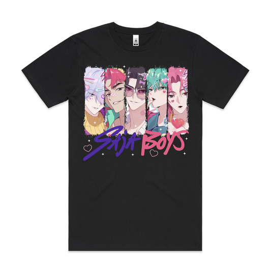 Saja Boys K-pop Demon Hunters V9 T-shirt Animation Movie Tee