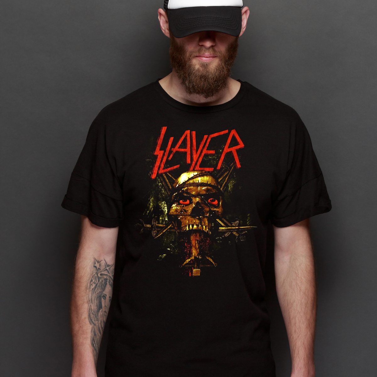 Slayer Band V7 T-Shirt Artist Family Tee Music Heavy Metal