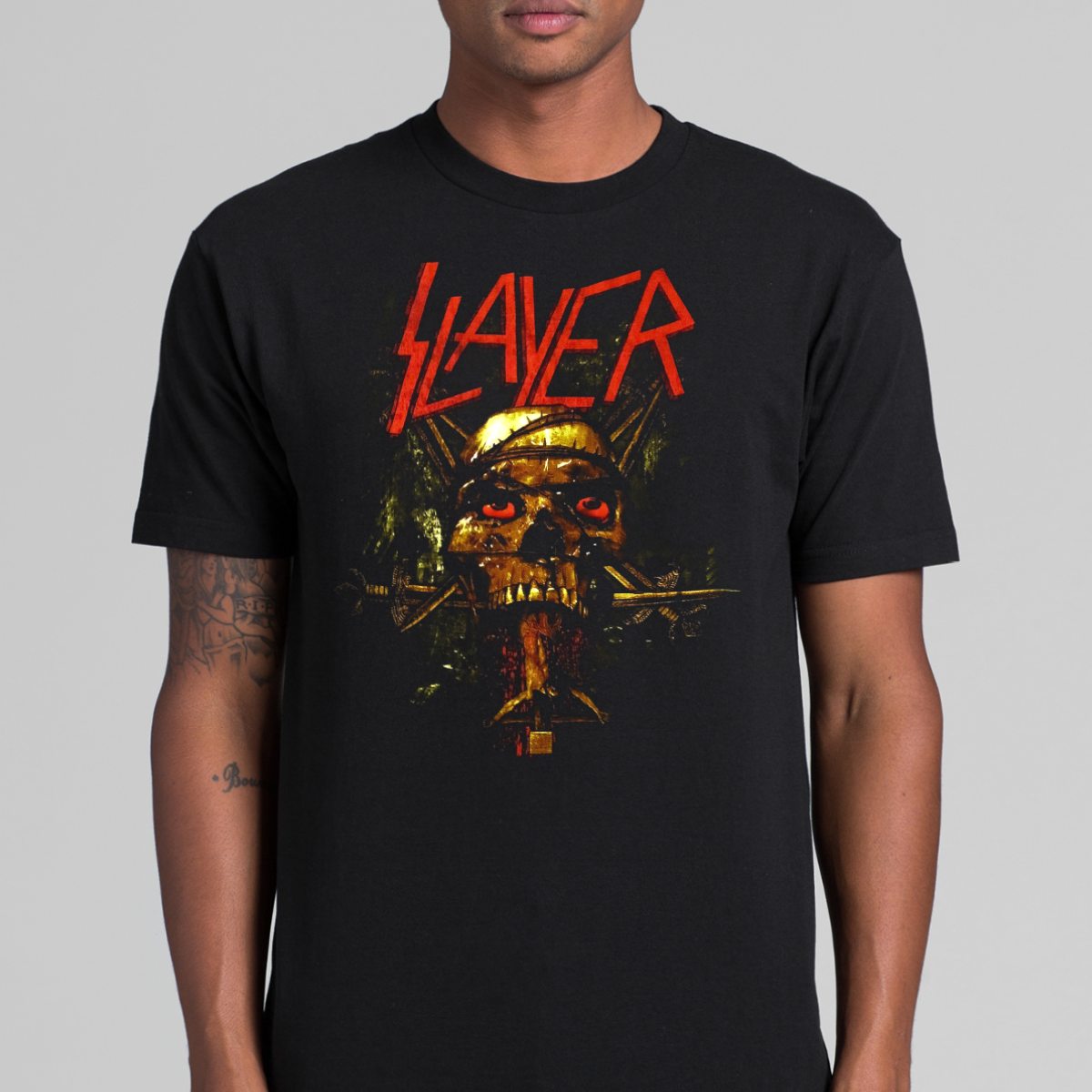 Slayer Band V7 T-Shirt Artist Family Tee Music Heavy Metal