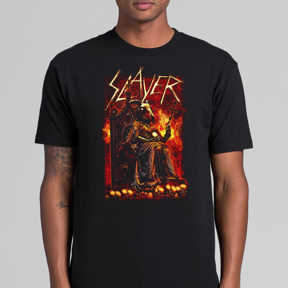 Slayer Band V8 T-Shirt Artist Family Tee Music Heavy Metal